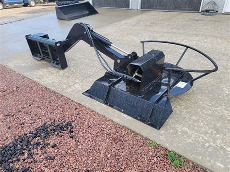 skid steer swing boom mower|skid steer boom mowers for sale.